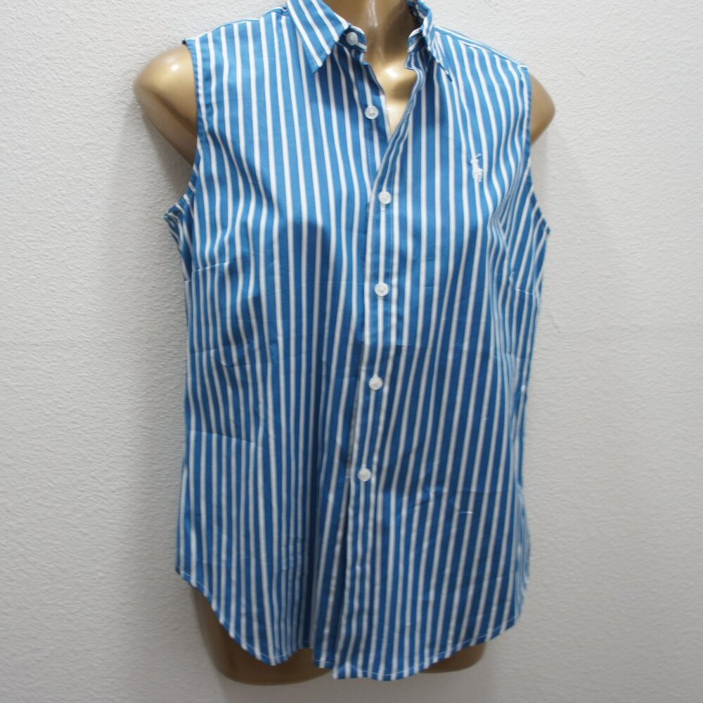 Ralph lauren sport sleeveless blouse size 6  NWOTS